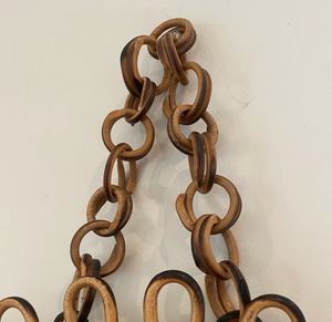 PRECIO BARATO Vietnam Hecho a mano Material sostenible Decoración DE LA CASA Ratán Colgante de pared Espejos marrones - Product Image 6