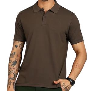Nouveau modèle de polo en tissu streetwear avec logo personnalisé, dernière mode 2026, polos de haute qualité 2026 - Product Image 1