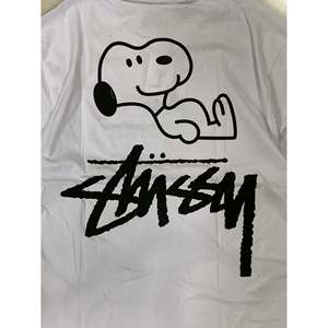 Camiseta de Hombre de Algodón Blanco de Manga Corta Oversize con Estampado Serigrafiado, 240gsm/300gsm, Patrón Sólido - Product Image 3