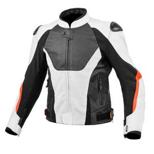 Dernier modèle de combinaison de moto Veste de course en cuir pour moto personnalisée Combinaison de motard Veste de moto en cuir véritable Veste de moto - Product Image 1