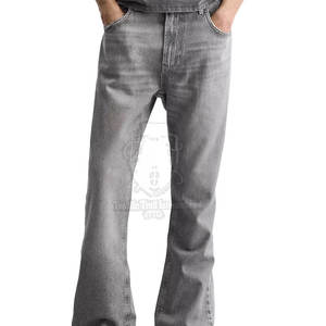 Pantalones Vaqueros de Hombre de Estilo Moderno, Corte Ajustado, Diseño Personalizado, MOQ Bajo, Secado Rápido, Nuevo Diseño - Product Image 5