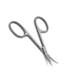 Tijeras para uñas de alta calidad hechas en fábrica con nuevo diseño, tijeras para cutículas con hoja curva, punta de hoja de acero inoxidable afilada, precio bajo - Product Image 6