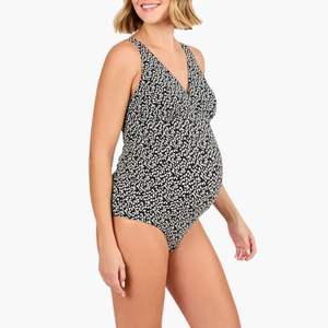 Maillot de bain de grossesse une pièce en gros, sans manches, confortable, extensible, pour femmes enceintes, OEM - Product Image 1