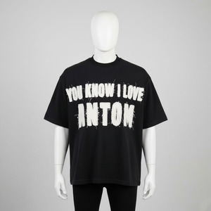 T-shirt sans manches court surdimensionné et ample en coton/bambou 300 g/m² avec broderie personnalisée et effet vieilli, style urbain - Product Image 3