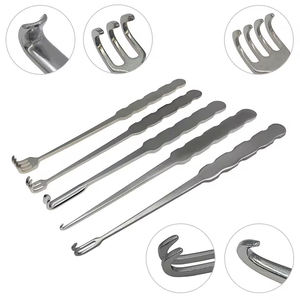 Écarteurs Peau Rétracteur Pull Crochet 185mm Long En Acier Inoxydable Orthopédie Instruments Chirurgicaux Par Surgiright - Product Image 3
