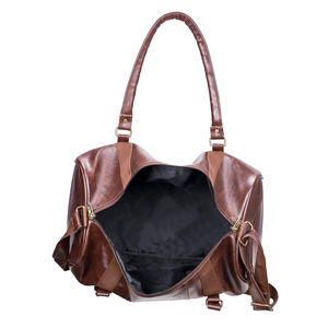 High Quality Genuine Leather Sport Duffel Handbags <b>Lightweight</b> Waterproof <b>Carry</b>-<b>On</b> Crossbody Overnight Weekend Bags - Product Image 6