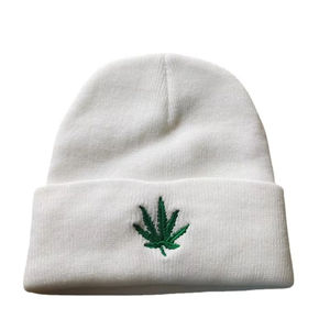 Chapeau en laine d'érable d'hiver tendance et respirant, mode de plein air, hip-hop, danse de rue, chapeau tricoté chaud pour hommes et femmes - Product Image 5