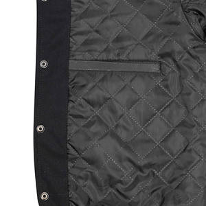 Chaqueta Varsity de Invierno para Hombre de Alta Calidad OEM con Bordado Chenille, Personalizada con Letras de Béisbol, Tallas Grandes, con Forro de Piel de Oveja - Product Image 6