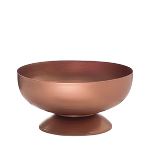 Bol de service alimentaire en cuivre poli de qualité supérieure, taille moyenne, design artisanal, grossiste - Product Image 1