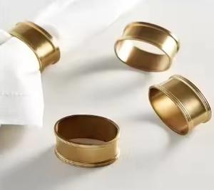 Servilletero de diseño de tambor agradecido de Acción de Gracias de hierro Simple moderno para Decoración de mesa cena vacaciones - Product Image 5