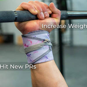 Poignets légers en néoprène de haute qualité pour l'entraînement physique en salle de sport Options de couleur personnalisées à faible quantité minimale de commande - Product Image 6