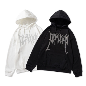 Sudadera con Capucha para Mujer, Antiarrugas, Transpirable, de Invierno, con Estampado Gráfico, Holgada, 100% Algodón - Product Image 6