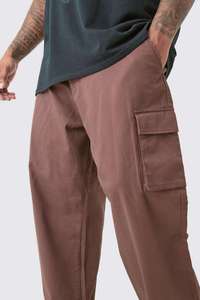 Pantalons délavés pour hommes Pantalons de jogging en coton polaire épais pour hommes Pantalons cargo de haute qualité avec coupe ample Pantalons actifs d'hiver - Product Image 4