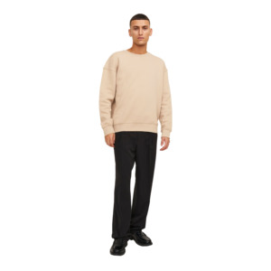 Sudadera Casual Personalizada con Logotipo para Hombre, Cuello Redondo, para Invierno, 100% Algodón, Felpa Transpirable, Diseño Personalizado - Product Image 3