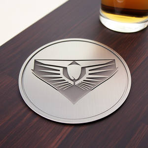 Posavasos de Metal Personalizado con el Logotipo de la Cafetería, Reutilizable y Duradero para Bebidas - Product Image 6