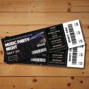 Vé giấy nhiệt tùy chỉnh triển lãm sự kiện hiển thị chứng từ phiếu giảm giá tiền mặt vé vào cửa tùy chỉnh - Product Image 5