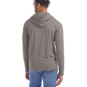 Sweat-shirt à capuche surdimensionné en coton et poly avec impression numérique pour hommes et femmes - Product Image 3