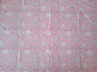 Nappe rectangulaire artisanale Balajee en pur coton, multi-tissus, personnalisable, imprimée à la main, style ferme indienne, pour mariage