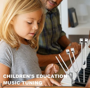 Instruments Ent de haute qualité en aluminium Diapason médical Chakra diapason en acier inoxydable 512hz 128hz diapason - Product Image 5