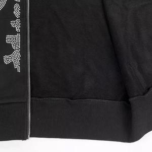 Sudadera con Capucha y Cremallera, Bordada con Pedrería, Estilo Urbano, Logotipo Personalizado, Unisex, Talla Grande para Hombre, Fabricantes de Ropa Personalizada OEM 2025 - Product Image 6