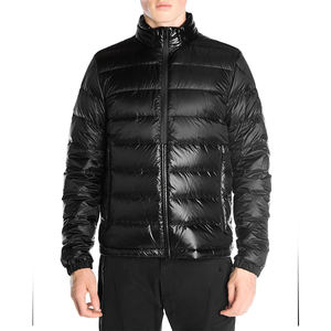 Nuevo fabricante personalizado hombres advierten invierno brillante acolchado hombres precio al por mayor - Product Image 6