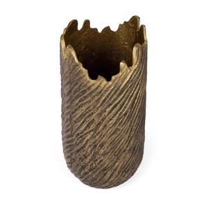 Jarrón de Metal de Inspiración Cultural, Ideal para el Ambiente del Hogar, con una Superficie Suave y Fácil Colocación para Decoración de Temporada - Product Image 1