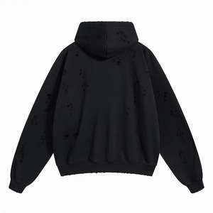 Sudaderas con capucha de peso pesado de algodón 100% para hombre, sudaderas con capucha transpirables y ecológicas de lavado ácido de estilo Vintage para hombre para Unisex - Product Image 2