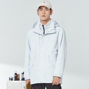 เสื้อแจ็คเก็ตกันฝนแบบมีฮู้ดสำหรับผู้ชาย คุณภาพสูง กันน้ำ กันลม เหมาะสำหรับฤดูหนาว บุด้วยผ้าแบบควิลท์ สำหรับกิจกรรมกลางแจ้งและแคมป์ปิ้ง - Product Image 6