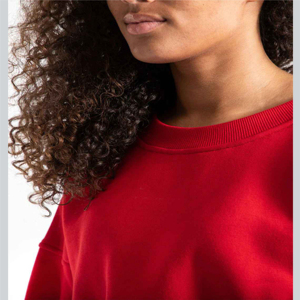 Algodón francés Terry pulóver Sudadera Mujer logotipo personalizado bordado estilo Casual largo invierno polar sudaderas - Product Image 5