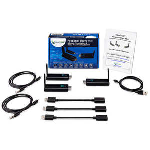 Present+Share <b>Mini</b> Wireless Presentation System for <b>Laptops</b>, PC, HDMI, Smartphones Transmit to TV, Monitor, or Projector - Product Image 6