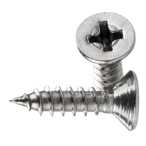 Flat Head Wood Screw Good Price Full Thread <b>Fasten</b> and Nut Furniture Connector Bolts Ready for Export From Vietnam Manufacturer - Product Image 4