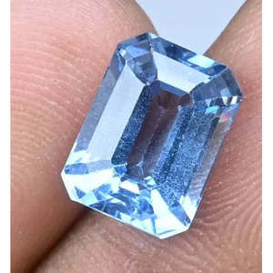 Pierre précieuse naturelle de qualité AAA+ en jérémévit bleu de Namibie, 5,60 carats, certifiée sans défaut, Gem192 - Product Image 3