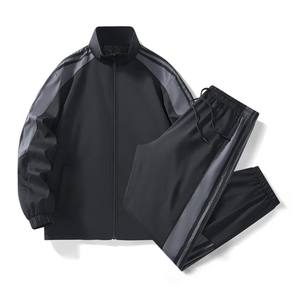 Pantalon de survêtement court en coton molletonné 500 GSM pour hommes ensemble de sweat à capuche imprimé Streetwear Logo survêtement de sport pour l'hiver - Product Image 1