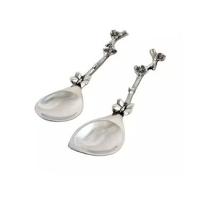 Serveur à salade de luxe plaqué or pour servir la salade Nouveau design Ensemble de couverts Nouveau couverts en métal Cuillère et fourchette - Product Image 4