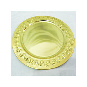 Assiette de service moderne de taille et de forme personnalisées nouvelle conception de qualité supérieure plaque de charge de bordure en mosaïque pour hôtel et restaurant - Product Image 5