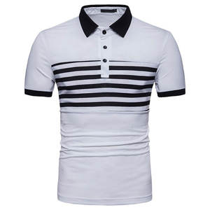 Nuevos polos de alta calidad 2025 personalizados de alta calidad para hombre, venta al por mayor, Polo estampado de algodón de talla grande para hombre - Product Image 4