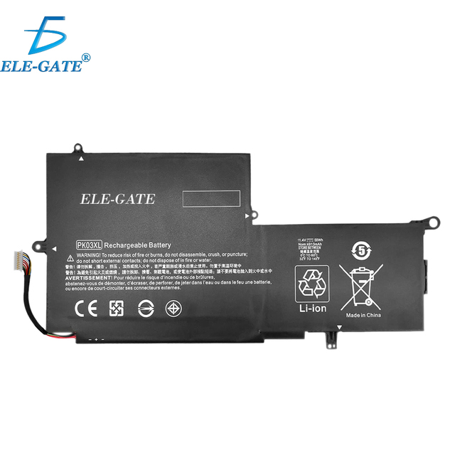 HP Spectre Laptop 4913MaH 56W 11.4V Compatible Lithium Ion LiCoO2 Battery Pack 800 to 500 Cycles