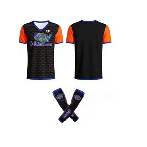 Uniforme de Fútbol Americano Transpirable Personalizado al por Mayor, Paquete de Equipación Personalizada para Equipos, Camisetas y Pantalones 100% Poliéster, Colores Personalizados - Product Image 2