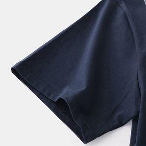 Conjunto de verano 2025 para hombre/camisetas de manga corta a la moda de verano de 2 piezas para hombre, tejido personalizado, informal, Color sólido de alta calidad - Product Image 6