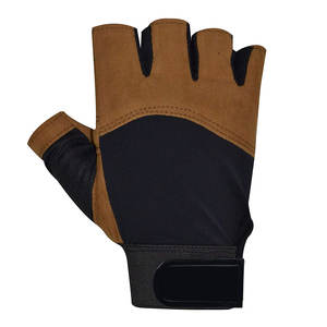 Guantes de Fitness Personalizados de Medio Dedo para Levantamiento de Pesas, Entrenamiento en Gimnasio, Ejercicio al Aire Libre, con Muñequera Ajustable, Antideslizantes, para Ciclismo, OEM - Product Image 2