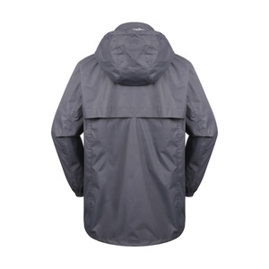 Lightweight Waterproof new stylish design logo Men Rain <b>Coat</b> breathable quick dry soft material anti wrinkle soft Men Rain <b>Coat</b> - Product Image 4