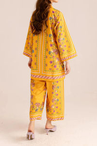 Ensemble de costume Salwar Kameez pour femmes en coton de qualité supérieure, 2 pièces, imprimé numérique, style indien et pakistanais, longue robe de soirée - Product Image 3