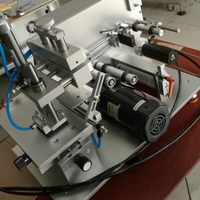Máquina Aplicadora de Etiquetas Semiautomática de Escritorio YIMU YM120, Directo de Fábrica, para Botellas Planas, Cajas de Papel, Bolsas de Embalaje Verticales
