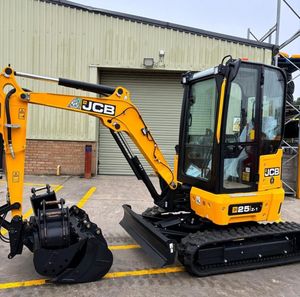 Achetez une mini-pelle sur chenilles JCB d'occasion avec chargeur facilement disponible maintenant Achetez une mini-pelle sur chenilles JCB de 3 tonnes - Product Image 6