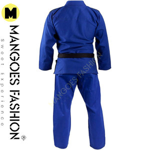<b>Blue</b> Brazilian Jiu Jitsu Uniform for Training and Competitions for Martial Arts Practitioners Boxing Type - Product Image 3