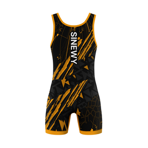 Combinaison de lutte avec équipement de lutte, uniforme de lutte pour hommes, combinaison de lutte personnalisée OEM - Product Image 2