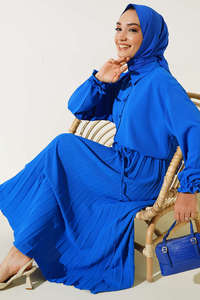 Nouvelle Collection Robe Abaya Tunique Caftan Islamique pour Femme Été Dubai Mode Musulmane Turque Robes Islamiques - Product Image 6