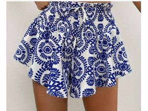 Shorts Casuales de Algodón para Mujer, Talla Grande, Shorts de Playa Casuales, Ecológicos, Antiarrugas, Transpirables, para Usar en Verano y Primavera - Product Image 2