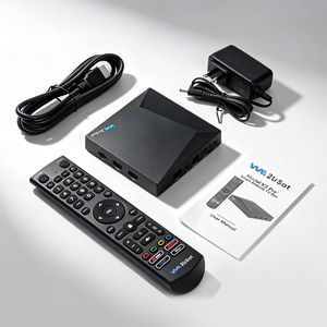 Boîtier TV Android 12 rapide We2USat K3 PRO+ H618 4G 32G 6K HDR Wifi6 1000M LAN Gigabit avec télécommande vocale, boîtier TV Internet VS Vseebox Box - Product Image 1
