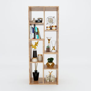 Librería Robótica de Diseño Minimalista 55x32x145cm de Madera KS68054 para Oficina en Casa, Sala de Estar y Uso Escolar - Product Image 4